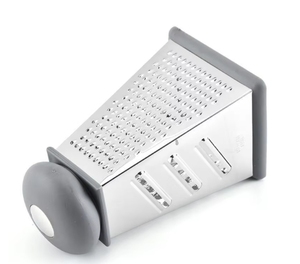Râpe à légumes et éplucheur multifonction 4-en-1 de 8 pouces en acier inoxydable antidérapant pour cuisine - Product Image 4