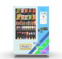 Distributeur automatique de snacks et de boissons, écran tactile intelligent de 22 pouces, pour les lieux publics