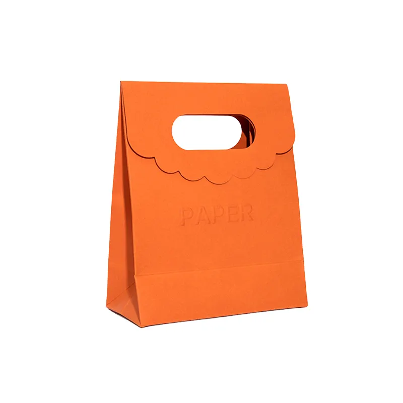 कारखाने कस्टम लोगो क्राफ्ट शॉपिंग बैग व्यवसाय कपड़े स्किनकेयर उपहार लपेट पुनर्नवीनीकरण क्राफ्ट पेपर बैग