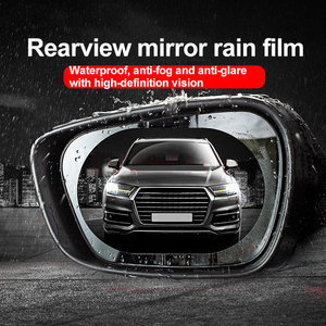 PET Materia فيلم شفاف مقاوم للماء ومكافحة الضباب مرآة سيارة فيلم شفاف مقاوم للمطر نافذة فيلم واقية - Product Image 2