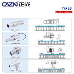 FNG 0b loạt thẳng cắm sử dụng rộng rãi 2 3 4 5 6 7 9 Pines tròn đẩy kéo nối fng.0b. 305. clad52 - Product Image 6