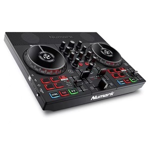 Pour Lumo PartyMix 2, débutant, Serato DJ Lite & DJay Pro, prise en charge de l'IA, contrôleur, <span class=keywords><strong>platine</strong></span> DJ tout-en-un - Product Image 1