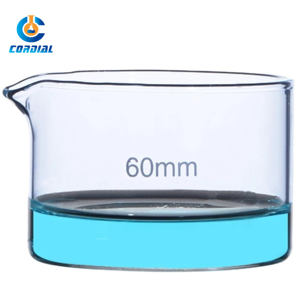 La plaque de cristal de verrerie de laboratoire de haute qualité la plus vendue plaque de cristal de 90mm avec bec en verre <span class=keywords><strong>Borro</strong></span> 3.3 - Product Image 3