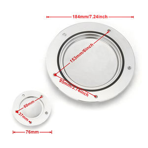 โครเมี่ยมCNC Gauge <span class=keywords><strong>Derby</strong></span>ครอบคลุมเวลาสําหรับHarley Twin Camแผนที่<span class=keywords><strong>King</strong></span> 06-15 Softailไขมันเด็กDynaกว้างGlide 10-17 - Product Image 2