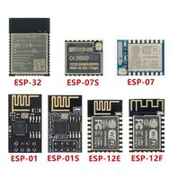 Módulo WIFI Ruised ESP-01 ESP-01S ESP-07 ESP-07S ESP-12 ESP-12E ESP-12F ESP-32, Transceptor Inalámbrico ESP8266 ESP32 ESP01, Proveedor