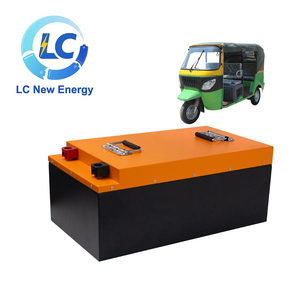 Paquete de Baterías Recargables de Iones de Litio Lifepo4 de 48V 60V 72V 60Ah 80Ah 100Ah 200Ah para Triciclo Eléctrico, Silla de Ruedas y Carga - Product Image 1