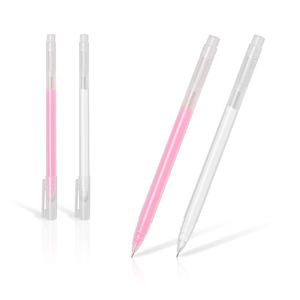 Lápiz Marcador de Piel PMU de 0.6mm a Base de Aceite, Blanco y Rosa, para Mapeo de Cejas y Labios, Uso en Maquillaje Permanente, Suministro Profesional para Estudio - Product Image 2