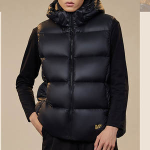 Drop Shipping Gilet d'équitation pour femmes 100% Veste d'équitation en nylon 90% Gilet à capuche <span class=keywords><strong>sans</strong></span> <span class=keywords><strong>manches</strong></span> unisexe en duvet d'oie - Product Image 1