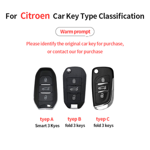 <span class=keywords><strong>Coque</strong></span> de clé de voiture en caoutchouc souple TPU en stock pour Dongfeng Citroën C5X, C4L, C-Quatre, C6, <span class=keywords><strong>C5</strong></span> et C3 – Expédition transfrontalière depuis l'usine - Product Image 2