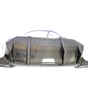 Chất lượng cao sợi carbon đôi lưỡi phía sau Bumper khuếch tán môi cho 5 Series F10 F18 sửa đổi <span class=keywords><strong>M5</strong></span> m công nghệ 2010-2017 - Product Image 2