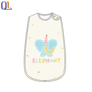 Vente en gros personnalisée sac de couchage pour bébé en coton bouton complet pratique change couches seersucker bébé sacs de couchage - Product Image 6