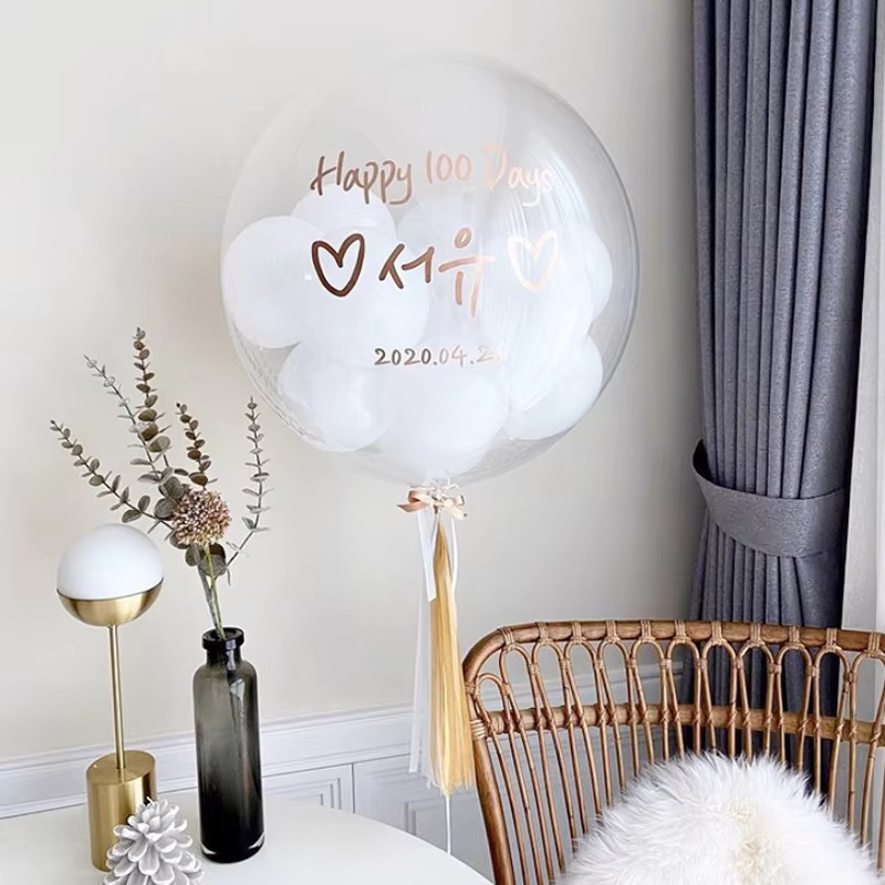 White ballon