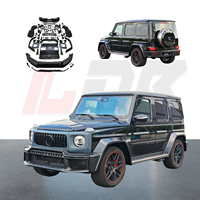 Kit carrosserie pour G-Class 2018-2024 W464/W463, mise à niveau style G63 W465 2025, calandre, pare-chocs, ailes, clips de fixation