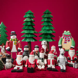 Jouet de dinosaure en bois pour enfants Cadeaux en bois massif Événements Idées cadeaux en bois de Noël Solide - Product Image 4