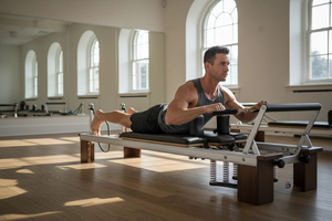 <span class=keywords><strong>Lit</strong></span> de Pilates pliable en chêne écologique pour la maison, idéal pour le yoga et l'entraînement physique, avec garantie de <span class=keywords><strong>3</strong></span> ans et fonction de massage corporel - Product Image 4
