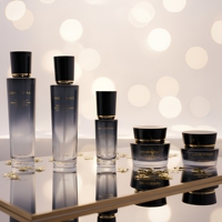 Diskon besar hitam 30G 50G 40Ml 100Ml 120Ml kaca kosmetik kustom botol kaca Kosmetik Set Kemasan