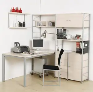 Vente en gros meubles en bois ordinateur portable moderne patron ordinateur bureau bureau Table de direction