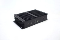 Conjunto de puerto de red dual HTPC PC integrado con sistema operativo Linux para aplicaciones informáticas Mini escritorio industrial