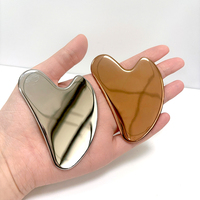 أصلي النحاس Gua Sha ، أداة علاج ، نقطة تحريك ، حجر Guasha للرقبة والجسم