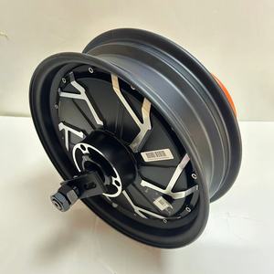 มอเตอร์ไฟฟ้า12นิ้ว QS 72V <span class=keywords><strong>3000W</strong></span> 100 km/h, มอเตอร์ดิสก์เบรก120/70-12 km/h กำลังสูง - Product Image 5