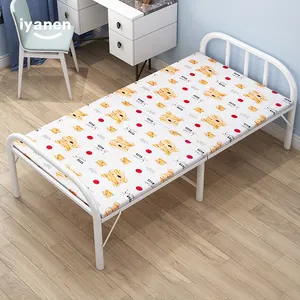 YN-B02 공장 직접 판매 접이식 침대 침대 싱글 금속 캠핑 침대 야외 접이식 침대