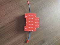 Autocollants d'extinction d'incendie thermiques Jianhao QRR0.01GW/S ROUGE pour armoires de distribution d'énergie et armoires UPS (Classe A)