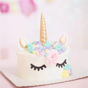 <span class=keywords><strong>Licorne</strong></span> de rêve Enfants Occasions festives Fournitures de décoration de gâteaux de Noël et accessoires de fête d'anniversaire - Product Image 4