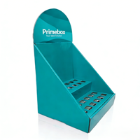 Matériaux durables, boîte de présentation PDQ réutilisable et résistante, pliable, pour l'emballage de chocolat, de bonbons, de biscuits, de snacks