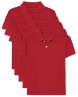 Polo Personnalisé pour Uniformes Scolaires Enfants Garçons T-Shirts Polos en Piqué