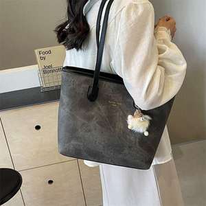 Fashionable All Matching One <b>Shoulder</b> Commuter <b>Bag</b> For <b>Women</b> <b>s</b> Large Capacity Tote <b>Bag</b> - Product Image 2