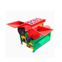 Décortiqueuse et égreneuse de maïs multifonctionnelle commerciale 15 CV 6 t/h avec moteur, haute productivité
