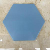 Carrelage mural et de sol hexagonal moderne antidérapant 20x23, texture pierre émaillée mate, pour extérieur, cuisine, salle de bain, jardin, décoration