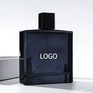 Vente en gros de Cologne de créateur bleue <span class=keywords><strong>pour</strong></span> hommes, 100 ml, parfum boisé océanique longue durée, flacon en verre - Product Image 1