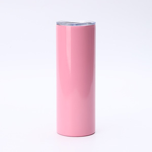 Stainless Steel Tumbler 20oz Double Wall Vacuum Insulated Cup Straight Body For Outdoor Travel Car Home Office Use - Product Image 3
