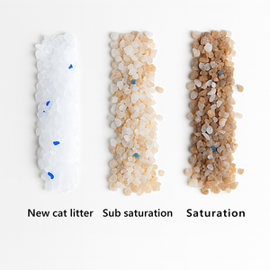 Bulk Groothandel Silica Crystal Kattenbakvulling 1-8Mm Anti-Bacteriële Onregelmatige Zeer Adsorberende Geur-Controle 3.8l Zakken Lage Tracking - Product Image 3