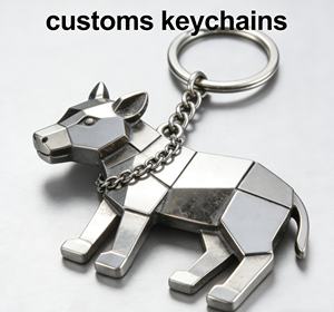 Llavero Personalizado de Moda <span class=keywords><strong>con</strong></span> Logotipo, Impresión en Serigrafía Plateada, Aleación de Aluminio Metálico, Grabado Personalizado de Stranger Things - Product Image 3