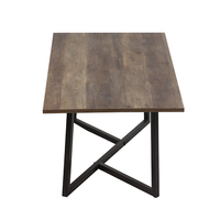 Mobilier numérique moderne en marbre blanc avec base carrée et rangement, table basse rustique pour table basse