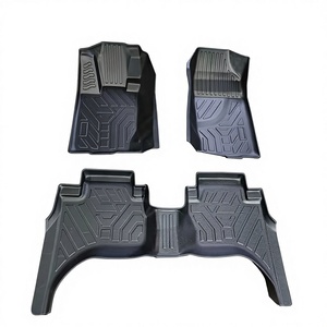 Tapis de sol de voiture double en cuir TPE KADDEN, ensemble de <span class=keywords><strong>3</strong></span> pièces, épaisseur 2,9-<span class=keywords><strong>3</strong></span>,<span class=keywords><strong>3</strong></span> mm, écologique, compatible Mitsubishi ASX 2013-2019 <span class=keywords><strong>Outlander</strong></span> - Product Image 4