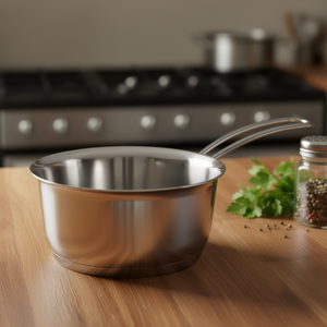 Casserole 1 L 8cm 16cm à fond multicouche en acier inoxydable - Product Image 3