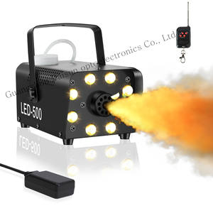 Baisun 500W Zwarte Rookmachine Met Licht En Controle Voor Mistfeest Dj Verjaardagshuwelijk - Product Image 1