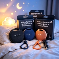 Haut-parleur de sommeil à conduction osseuse P20 sous oreiller, partenaire anti-dérangements, bruit blanc intégré, 6.0