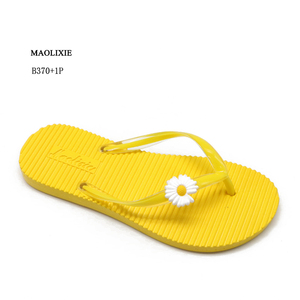 Tongs de plage pour femmes, pantoufles en PVC personnalisées, tongs <span class=keywords><strong>fantaisie</strong></span>, vente en gros, - Product Image 3