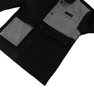 Nuove Camicie Casual da Uomo di Lusso a Maniche Lunghe in Cotone dal Designer Vestibilità <span class=keywords><strong>Regular</strong></span> <span class=keywords><strong>Fit</strong></span> Fashion Patchwork - Product Image 5