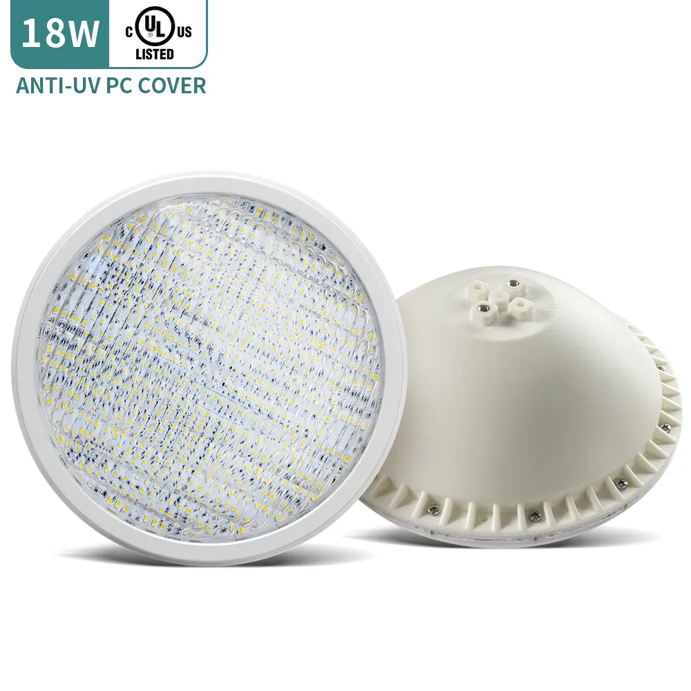 Par56 LED 수영장 빛 IP68 전구 램프 18W Led 수중 빛 틈새 연못 분수