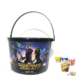 Cubo de Palomitas de Maíz de Plástico PP con Logotipo Personalizado, Contenedor de Palomitas de Maíz para Películas, Vasos de Plástico para Palomitas de Maíz, Cubo de Palomitas de Maíz Personalizado - Product Image 1