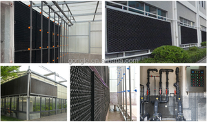 Màu đen tráng sơn làm mát bay hơi Pad giấy đơn màu đen làm mát Pad - Product Image 6