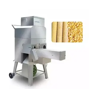 Stainless Steel Sweet Fresh Corn Peeling Thresher Machine/Maize Sheller Power 2kw Mini Corn Sheller And Thresher