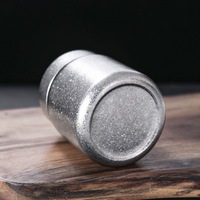 Boîte de rangement pour thé portable en alliage de titane pur, silencieuse et étanche, 220 ml, pour les voyages en plein air