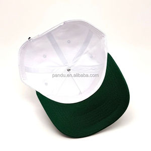 Gorra de Béisbol Personalizada <span class=keywords><strong>DR</strong></span> Bull Head Verde de Dos Tonos, 5 Paneles, Bordada, Casual, para Exteriores, Ajustable, Talla Universal 55-61cm - Product Image 5