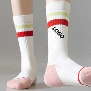 Calcetines de Yoga y Pilates para Mujer, Transpirables, de Algodón Peinado, Antideslizantes, de Alta Calidad - Product Image 1